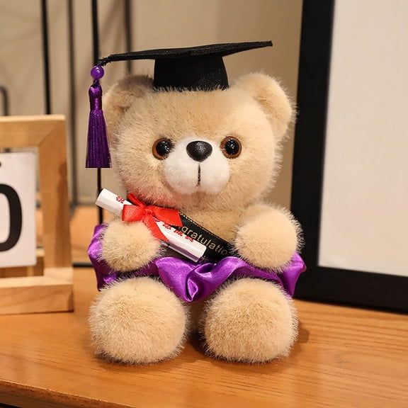 Luoshdecor 7" Graduation Bear Class of 2026 Bear Stuffed Animal High School College Graduation Gift