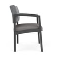 thumbnail image 4 of Lenox Steel Reception Waiting Oversize Chair / Charcoal Steel / Gray / Gray, 4 of 5