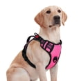 thumbnail image 1 of Chaleco reflectante para perros Rabbitgoo, tamaño mediano, sin tirones, rosa M, 1 of 5