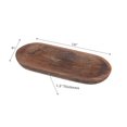 thumbnail image 2 of Mango Wooden Oval Dough Tray Medium, 2 of 3