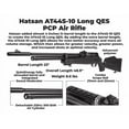 thumbnail image 4 of Hatsan AT44S10 Long .25 Cal Open Sight Air Gun, 4 of 7