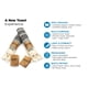 thumbnail image 5 of Toallas de mano certificadas por DEMMEX, algodón orgánico turco, x2, negras, 5 of 9