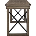 thumbnail image 4 of Altra Furniture Wildwood Rustic Desk with Metal Frame, 4 of 9