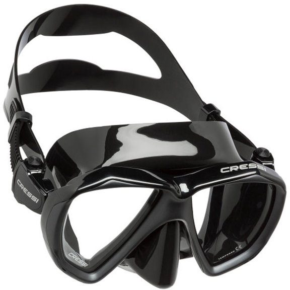 Cressi Liberty Duo Mask (Black / Black)
