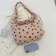 thumbnail image 3 of Bolso de hombro con estampado de fresas para mujer con correa fruncida bolso informal de viaje para mujer, 3 of 9