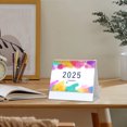 thumbnail image 5 of KeirineCC 2025 Desk Calendar - 19 Monthly Standing Flip Desktop Calendar 2025 from July 2024 to December 2025, 10" x 8.3", Small Desk Calendar with Thick Paper, 2025 Calendar with Strong Twin-Wire(B), 5 of 7