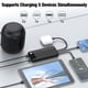 thumbnail image 3 of Cargador portátil Power Bank TXQX de 10000 mAh con cables, color negro, 3 of 7