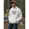 thumbnail image 2 of Hustle Hard  Hoodie Men -Image by Shutterstock, Male XX-Large, 2 of 4