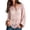 405#Pink, variant on Sweaters for Women Scoop Neck Long Sleeve Oversized Knit