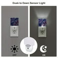 thumbnail image 3 of Xecao Red White Blue Fireworks 1 for Night Light - a Wall-mounted LED Fixture with A Dusk-to-dawn Sensor, Ideal for Bedrooms, Bathrooms, Hallways, and Kitchens-UK, 3 of 7