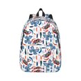 thumbnail image 2 of Sigee Retro Butterfly for Canvas Large Capacity Laptop Backpack for Men and Women, Travel Backpack, 2 of 8