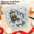 thumbnail image 6 of 20 Merry Christmas Note Cards with Envelopes (4" x 5.12") - Critter Snow Angels Merry Christmas (10 Designs, 2 Each) AM4187XSG-B2x10, 6 of 6