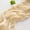 Beige, variant on JilgTeok 2 Packs Boho Gauze Table Runner Romantic Rustic Sheer Runner for Wedding Party Bridal Birthday Spring Farmhouse Table Decorations