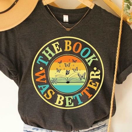 Vintage Bookish The Book Was Better Book Lover Bookworm Librarian - Perfect Gifts For Everyone