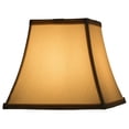 thumbnail image 2 of Urbanest 9" Silk Square Cut Lampshade, Cream, 2 of 2