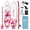CORAL PINK, variant on Santasup Inflatable Stand Up Paddle Board, Inflatable Paddleboard , Paddle Board for Adult & Youth,with sup Accessories, Wide Stance for All Levels, Traveling Board, Sup Board,Non-Slip Deck