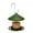 Green, variant on sruoe Bird Feeder, Hanging Bird Feeder Tray, Bird Feeders Outdoor, Cardinal Bird Feeder, Hopper Feeder, Small Large Bowl Wild Bird Feeders for Garden Decor, Plastic