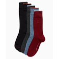 thumbnail image 4 of Calcetines de vestir Tommy Hilfiger, ligeros y cómodos para hombre, color burdeos, 4 of 6