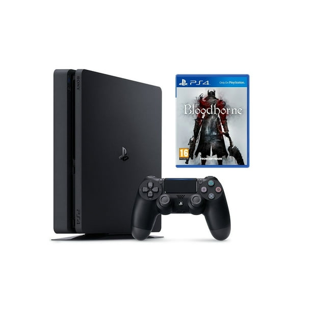 Sony Playstation 4 Slim 1tb Gaming Console With Bloodborne Walmart Com Walmart Com