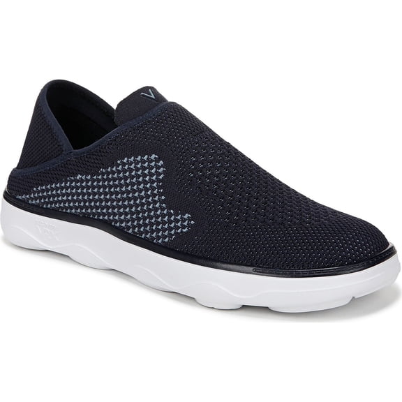 Vionic Men's Sage Rx Recovery Slip On Sneaker Navy Blazer Knit Fabric 7M