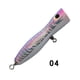 thumbnail image 2 of Señuelos de pesca de madera, cebo luminoso flotante de 135mm para artes de pesca (rosa y blanco), 2 of 3