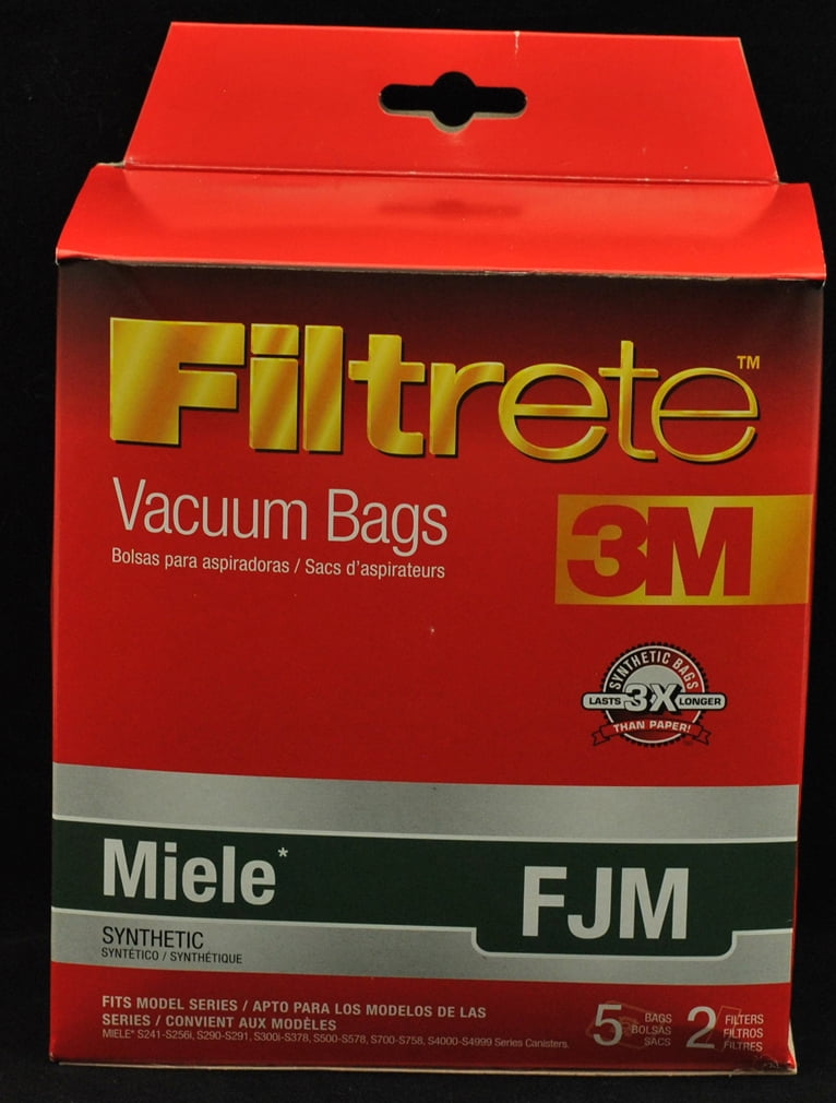 5 x fjm sacs pour miele S291 S300 S399 aspirateur