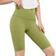 thumbnail image 1 of Hukapapa Pantalones cortos de ciclismo de cintura alta para mujer Pantalones cortos de entrenamiento para correr Peach hip Fitness Pantalones cortos de yoga de cintura alta, verde,, 1 of 6