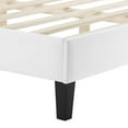 thumbnail image 6 of Modway Aviana Performance Velvet King Bed in White, 6 of 10