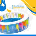 thumbnail image 4 of Alberca Inflable Circular Diseño Arcoíris 190 cm x 50 cm, 4 of 5