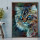 thumbnail image 2 of Cuadros Decorativos 5D Animal mosaico diamante pintura dibujo completo redondo taladro DIY arte artesanía Kit Ehuebsd Nuevos Originales, 2 of 9
