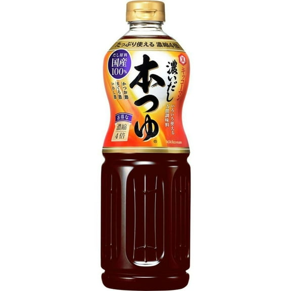 Kikkoman HonTsuyu Soup and sauce base (Concentrated) 33.81fl oz/1L