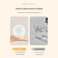 thumbnail image 4 of Large Ice Cubes Tray For Big Ice Ball Space Saving Storage Designs Plastic Molds Easy Releases Kitchen Refrigerator Tool, 4 of 8