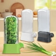 thumbnail image 6 of Detachable Compartment Herb Saver Box Vegetable Preservation Bottle for Mint, 6 of 18