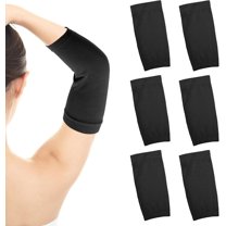 3 Pairs Black Forearm Tattoo Cover Up Sleeves Compression Arm Wrap for Women Men
