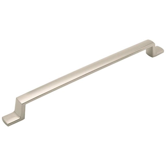 Hickory Hardware P3119-14 Rotterdam Center to Center Pull - Bright Nickel, 8 in.