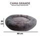 thumbnail image 5 of Cama Antiestres Grande Lunics Peluche Gris, 5 of 8