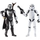 thumbnail image 2 of Star Wars Galaxy of Adventures The Mandalorian Figura de 5 pulgadas-escala 2 Pack con accesorios divertidos Blaster, juguetes para niños de 4 años en adelante Star Wars NA, 2 of 2