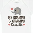 thumbnail image 4 of Inktastic My Grammy and Grampy Love Me Boys or Girls Baby Bodysuit, 4 of 5