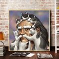 thumbnail image 4 of Wdftyju Gato viejo pintura al óleo por números Kits DIY pintado a mano sobre lienzo cuadro de arte de pared Wdftyju 6ty6tt5hk2lz3qr5, 4 of 9