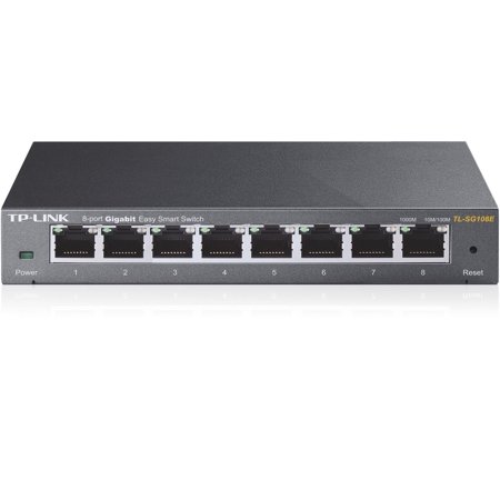 UPC: 0845973021856 | TP-Link TL-SG108E | 8-Port Gigabit Easy Smart Switch