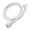 White 2M, variant on BIMZUC Universal Washing Machine Water Inlet Hose White 78.74 inches / 2 m Replacement Washer Pipe Tube Flexible Connector for Fully Automatic Washers