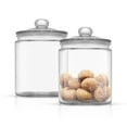 thumbnail image 5 of Brightware  Glass Storage Jars with Airtight Lids – 63 oz – Set of 2, 5 of 12