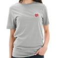 thumbnail image 3 of Plus Size Love Struck Logo Cotton Short Sleeve Graphic Shirt - Heather Grey XL, 3 of 4