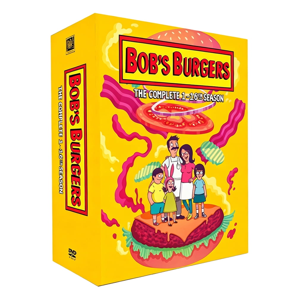 BOB’S BURGERS Complete DVD Collection Seasons 1-16 – 44-Disc Box Set with All Episodes