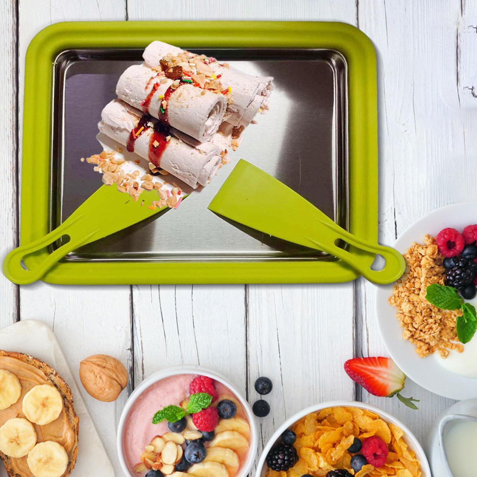 Baoblaze Ice Cream Roll Makers Homemade Ice Cream Maker Machine for Kids Birthday Home