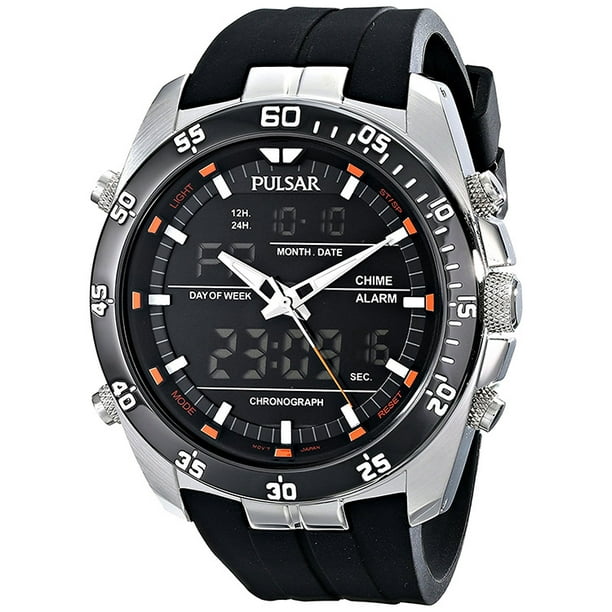 mens pulsar digital watch