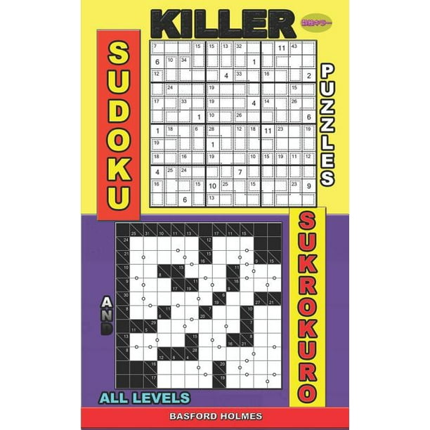 Killer Sudoku And His Friends Killer Sudoku Puzzles And Sukrokuro All 