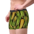 thumbnail image 2 of Balery Corn 2 Calzoncillos bóxer para hombre, ropa interior de algodón suave y transpirable con cinturilla de nailon-Large, 2 of 5