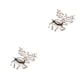 thumbnail image 3 of Bewildely 6 uds servilleteros de Navidad hebillas en forma de Animal de aleación portátil servilleteros botones, tipo 2 No.02 6 piezas 2piezas, 3 of 6