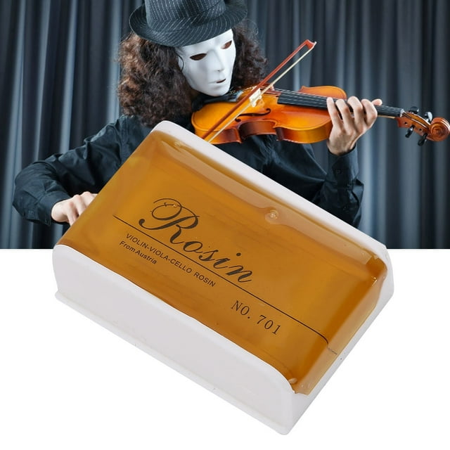 Pince à Violon, Colophane de Violon, Longue Durée de Vie, Finition Fine, Viscosité Élevée pour Violoncelle Professionnel Alto